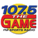 107.5 The Game (WNKT)